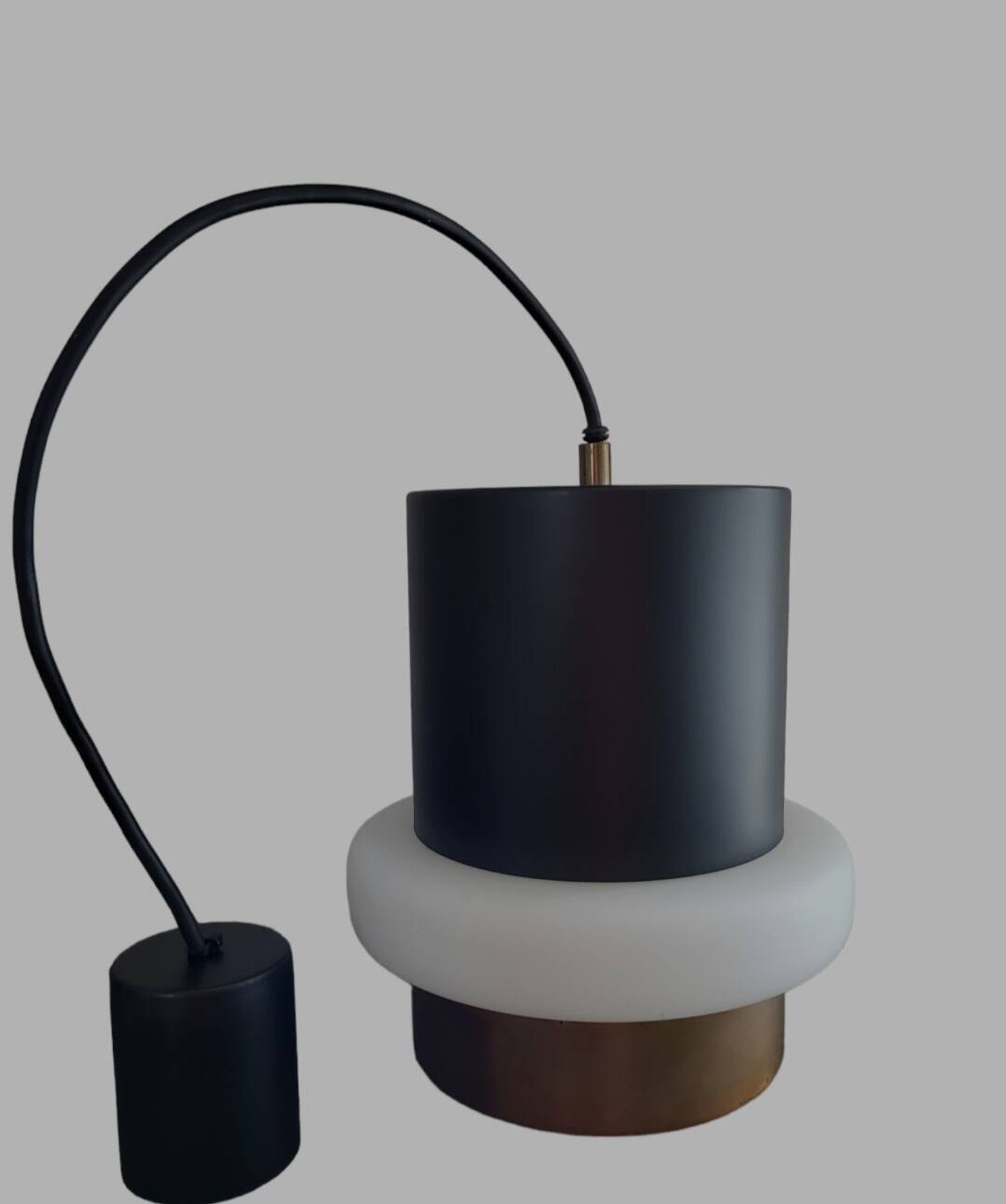 Suspension de style industriel par Louis Kalff pour Philips, Pays-Bas 1960