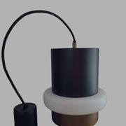 Suspension de style industriel par Louis Kalff pour Philips, Pays-Bas 1960