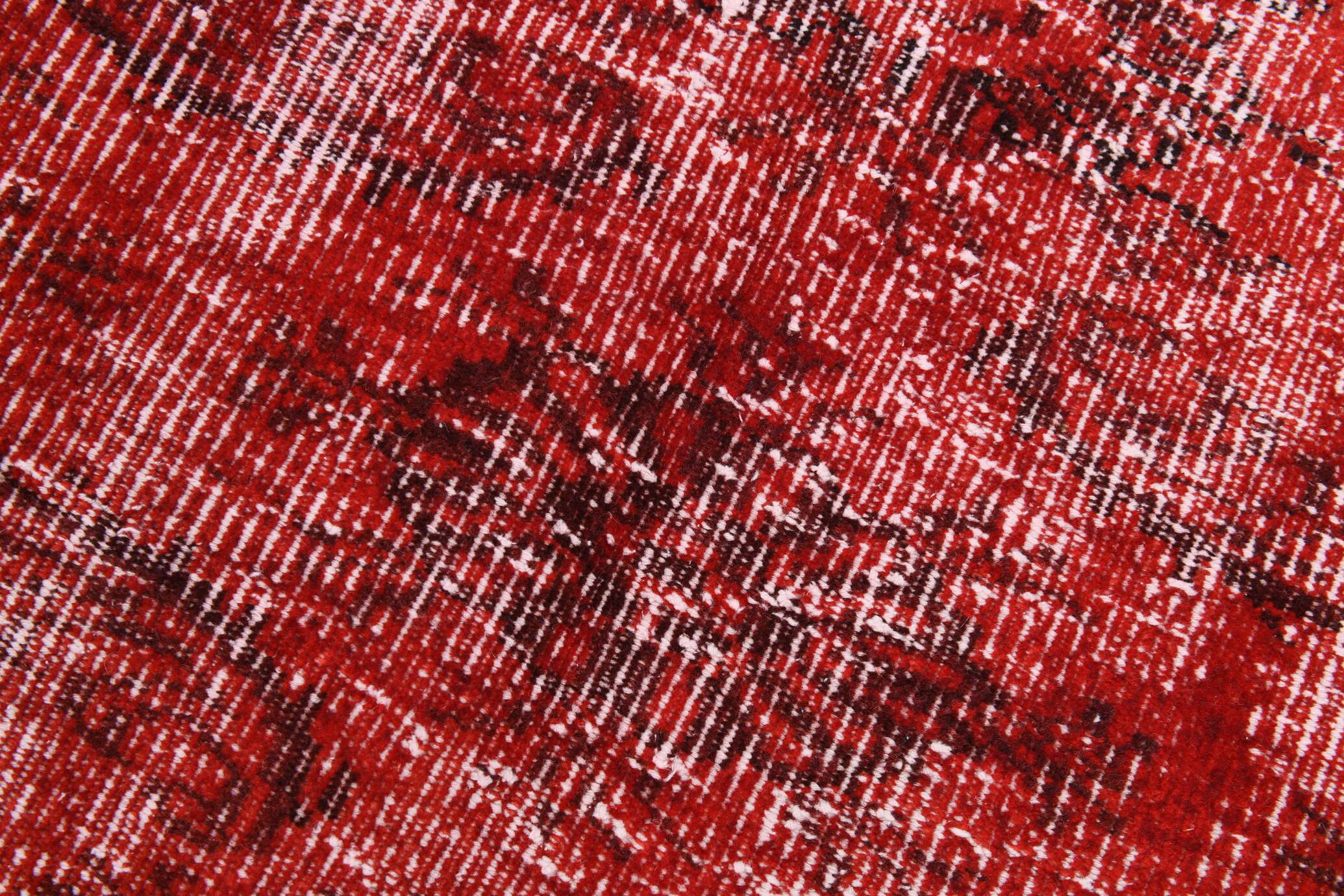 6x10 Rug For Dining Room Red Vintage Area Rug, 175x296Cm SK 3756