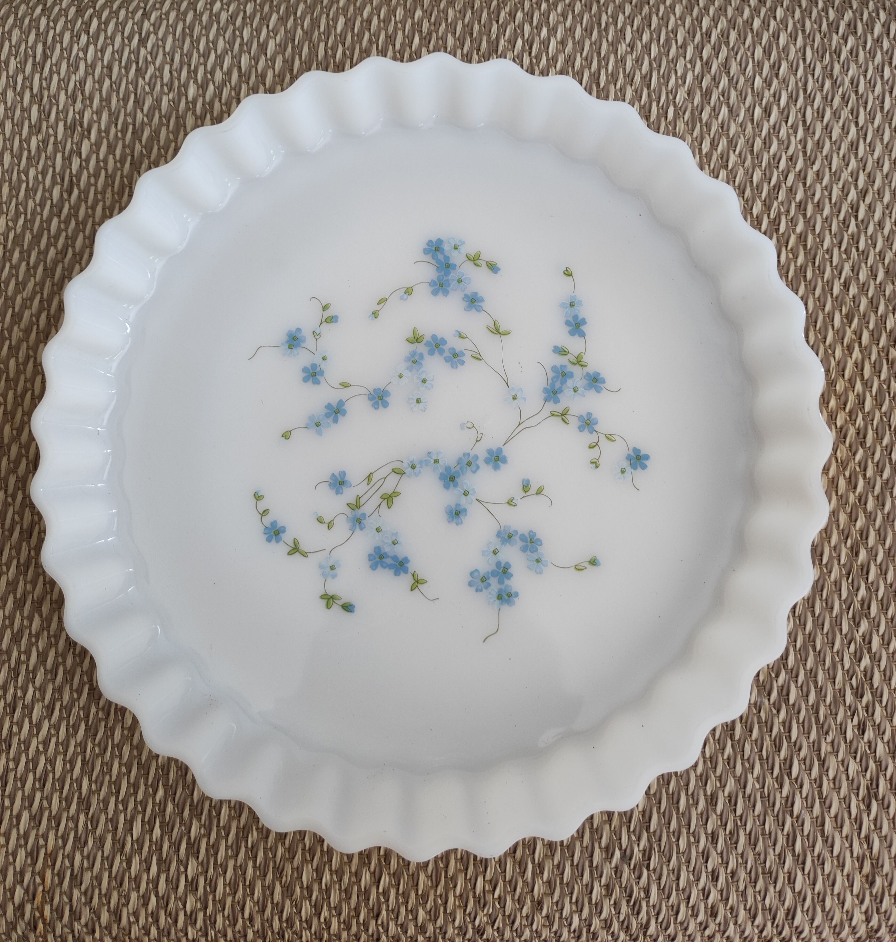 Arcopal veronica pie dish