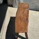 Small organic bench in upcycled Asian teak quadripod - Sungai