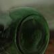 Dame Jeanne carboy from the Viresa collection in dark green glass