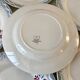 set of 6 flat plates Digoin Sarreguemines model "Lot" 30s