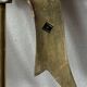 Solid brass bow and ribbon wall candle holder