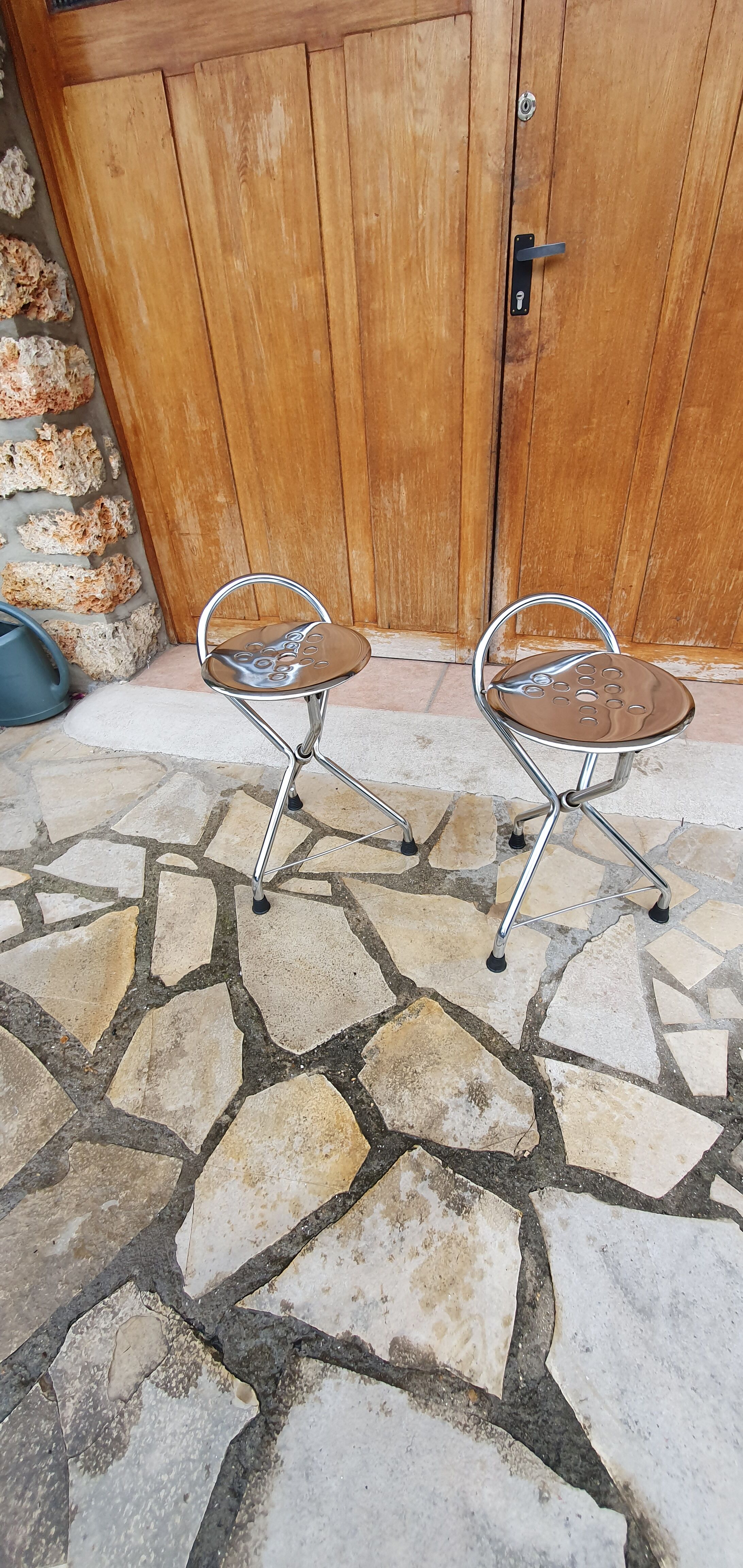 Vintage Tubecon Folding Stool