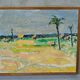 Karl Hall (1919-2011), Swedish Modern Painting, 1960s, Oil on Canvas, Framed