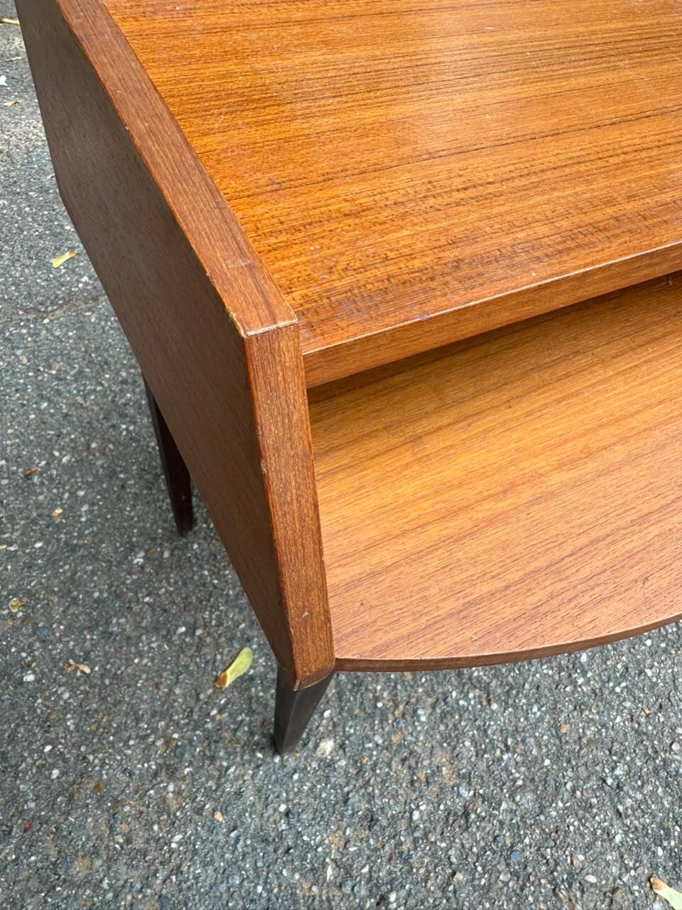 Mid-Century Scandinavian bedside table in teak 1960