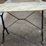 Marble bistro table