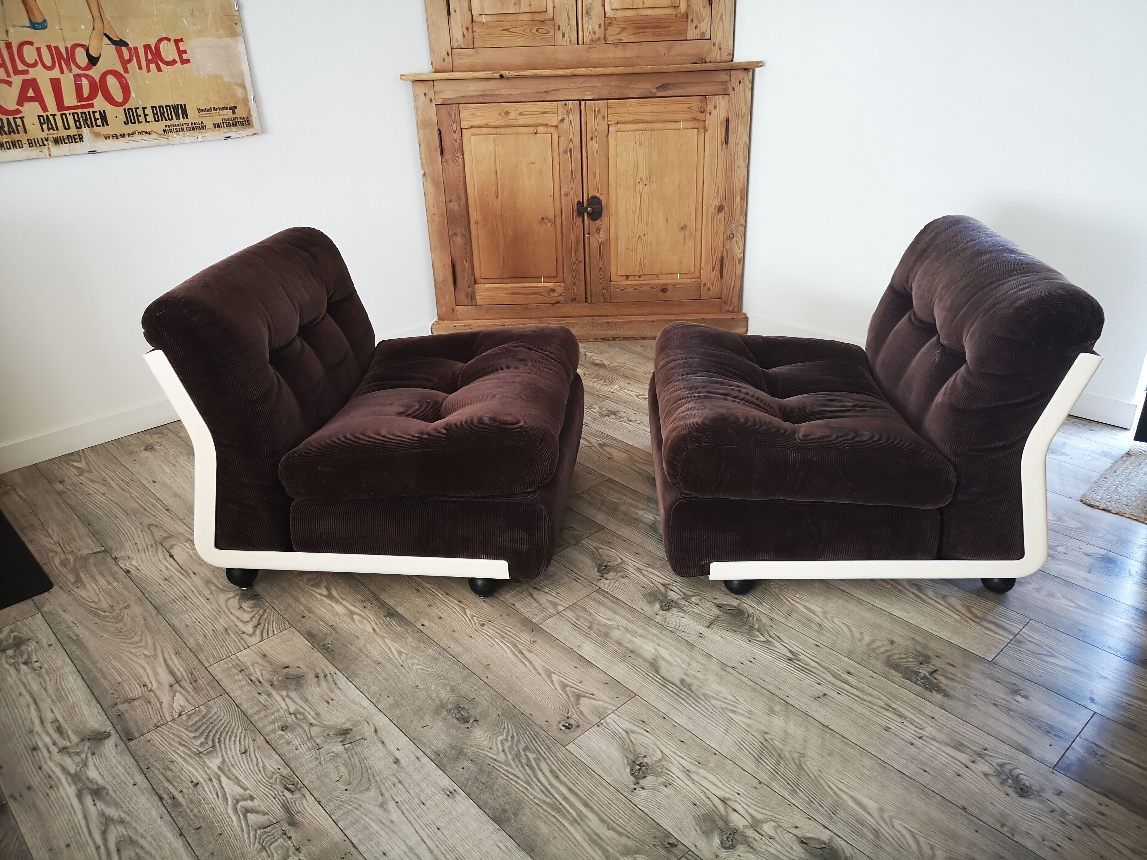 Pair of Amanta heaters by Mario Bellini