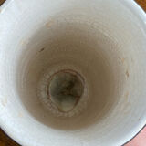 Ceramic vase, cherry blossom decoration, Pardi Vallauris