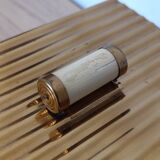 Vintage decorative box in ribbed glass – 1960s/70s