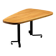 Free-form table, Charlotte Perriand for Les Arcs, circa 1986