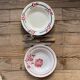 6 mismatched old hollow plates