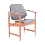Teak Armchair by Arne Hovmand Olsen for Jutex, 1960s