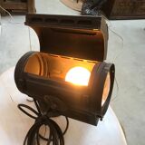 Vintage black metal cinema projector
