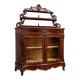 Superb curved display cabinet from the Napoléon III period, made of mahogany.