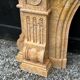 Napoleon iii style lamartine yellow marble fireplace circa 1880