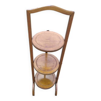 Old walnut side table