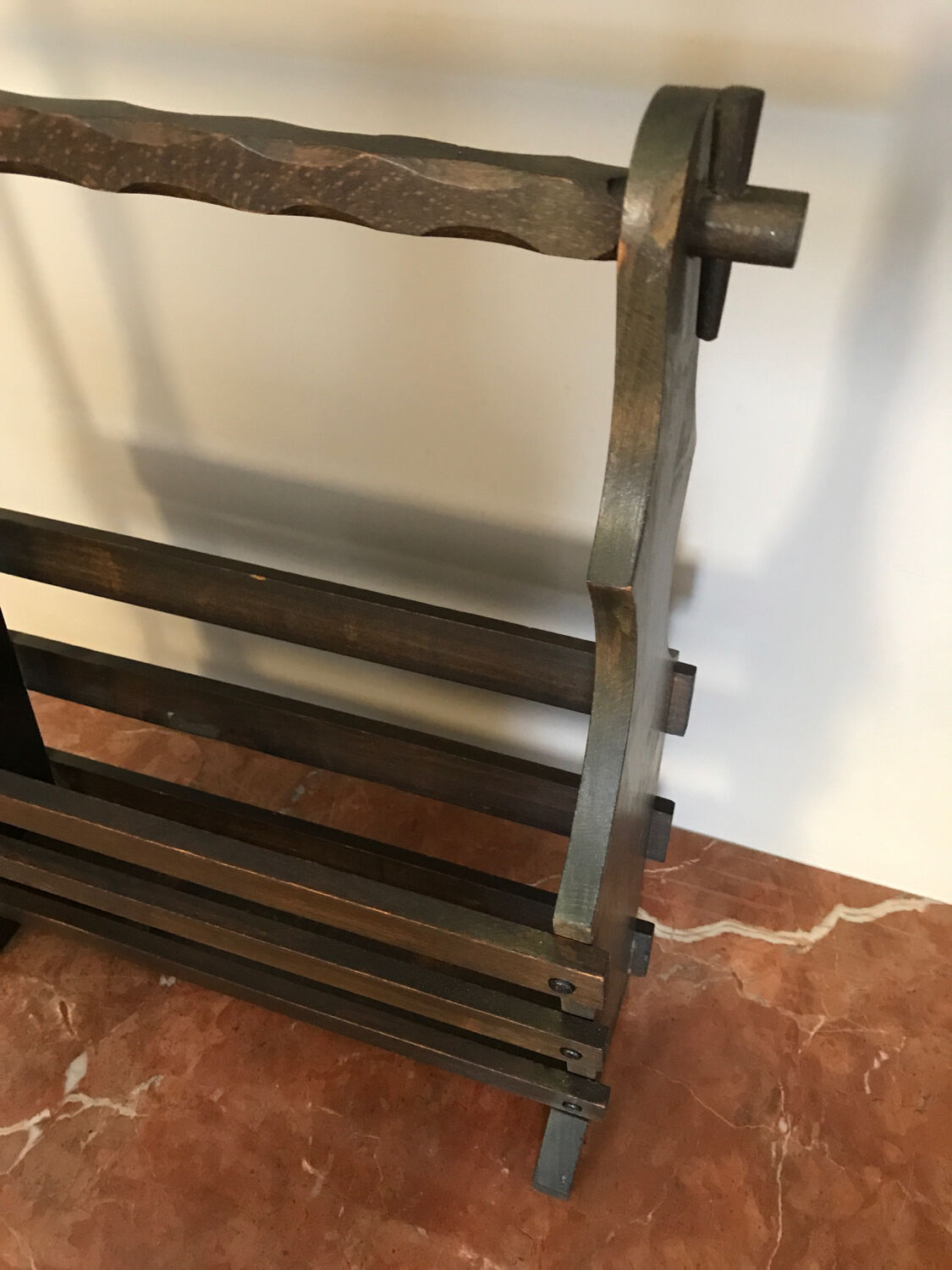 Brutalist magazine holder