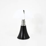 Lampe Pipistrello noire de Gae Aulenti pour Martinelli Luce, années 1960