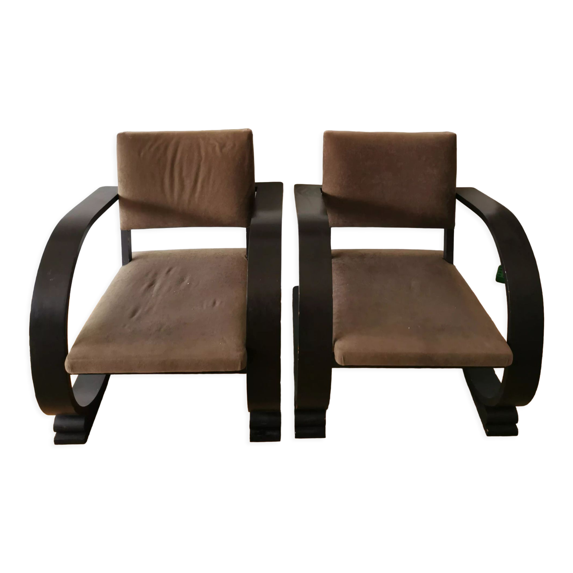 Paire de fauteuils Vibo circa 1950