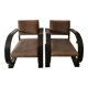 Paire de fauteuils Vibo circa 1950