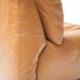Bengodi vintage cognac leather sofas design Cini Boeri for arflex italy