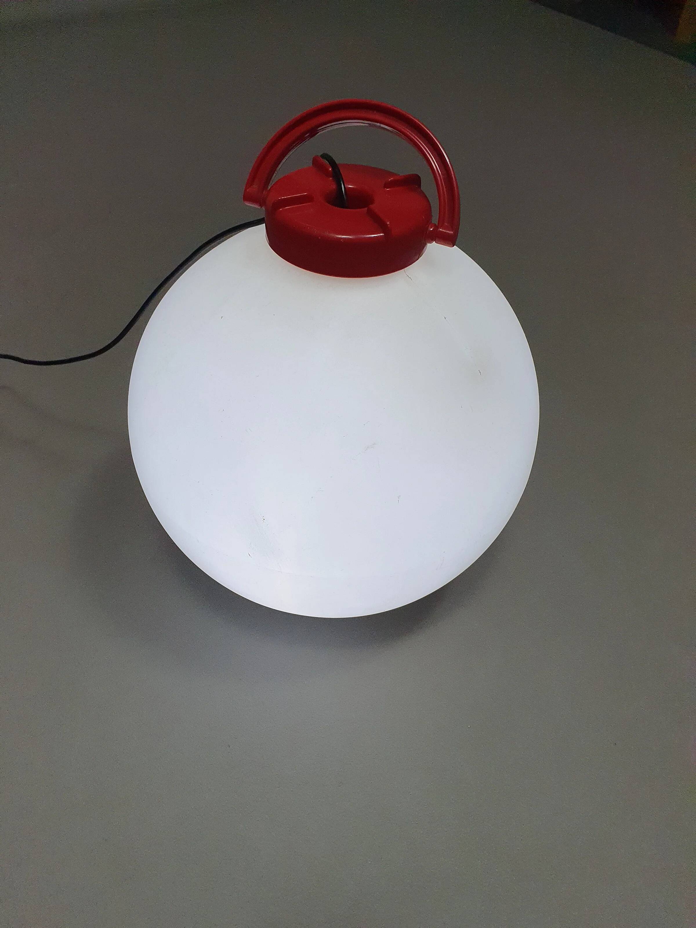 Vintage Italian Space Age Tama Floor Lamp by Isao Hosoe for Valenti Luce, 1970s