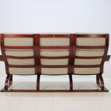 1980s Bentwood Three Seater Sofa, Ton Czechoslovakia