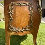 Commode marqueterie & bronze style Louis XV