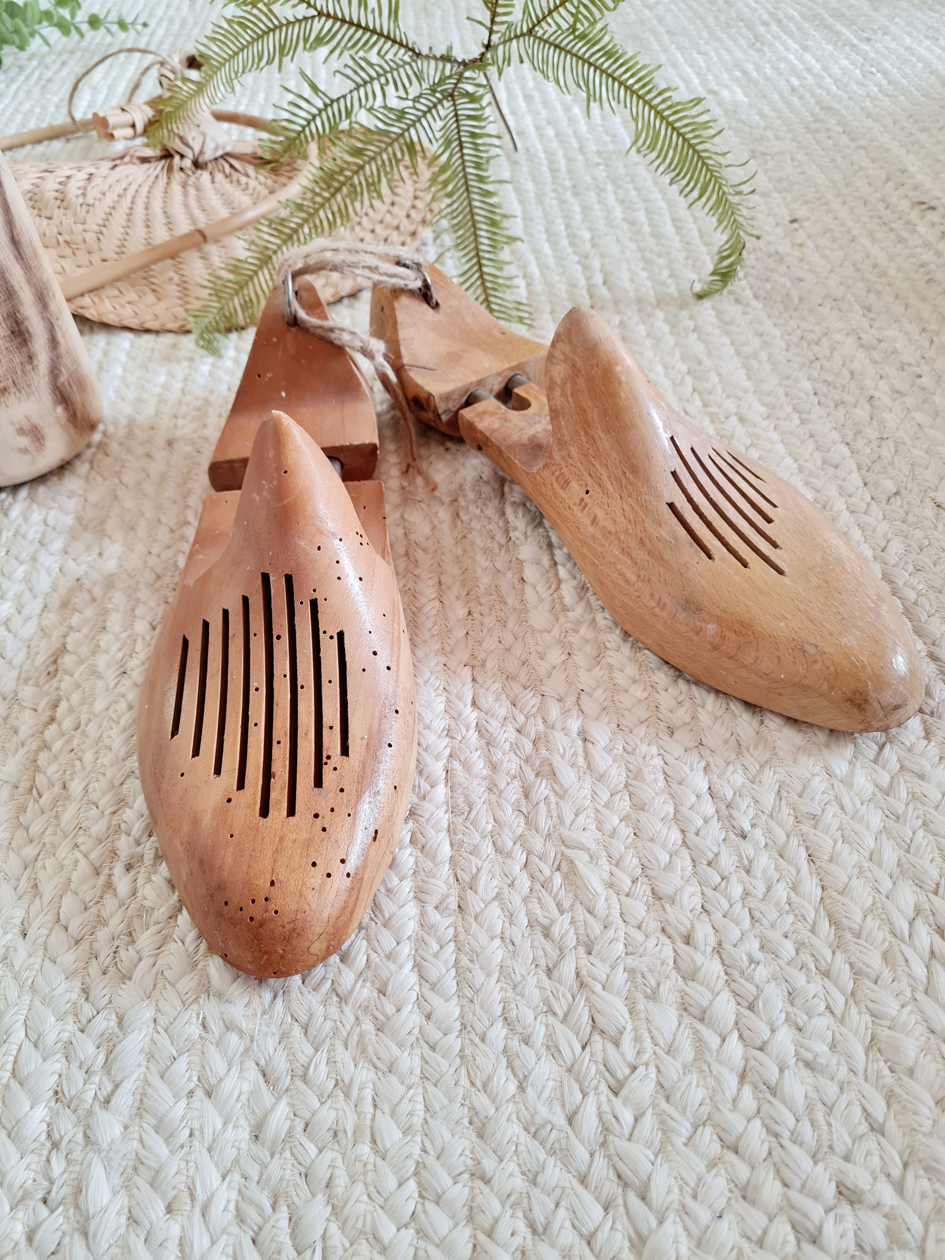 Pair of old shoe trees