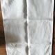 Lot 16 antique napkins embroidered with "bird" motif