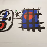 Poster after Joan miró