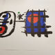 Poster after Joan miró
