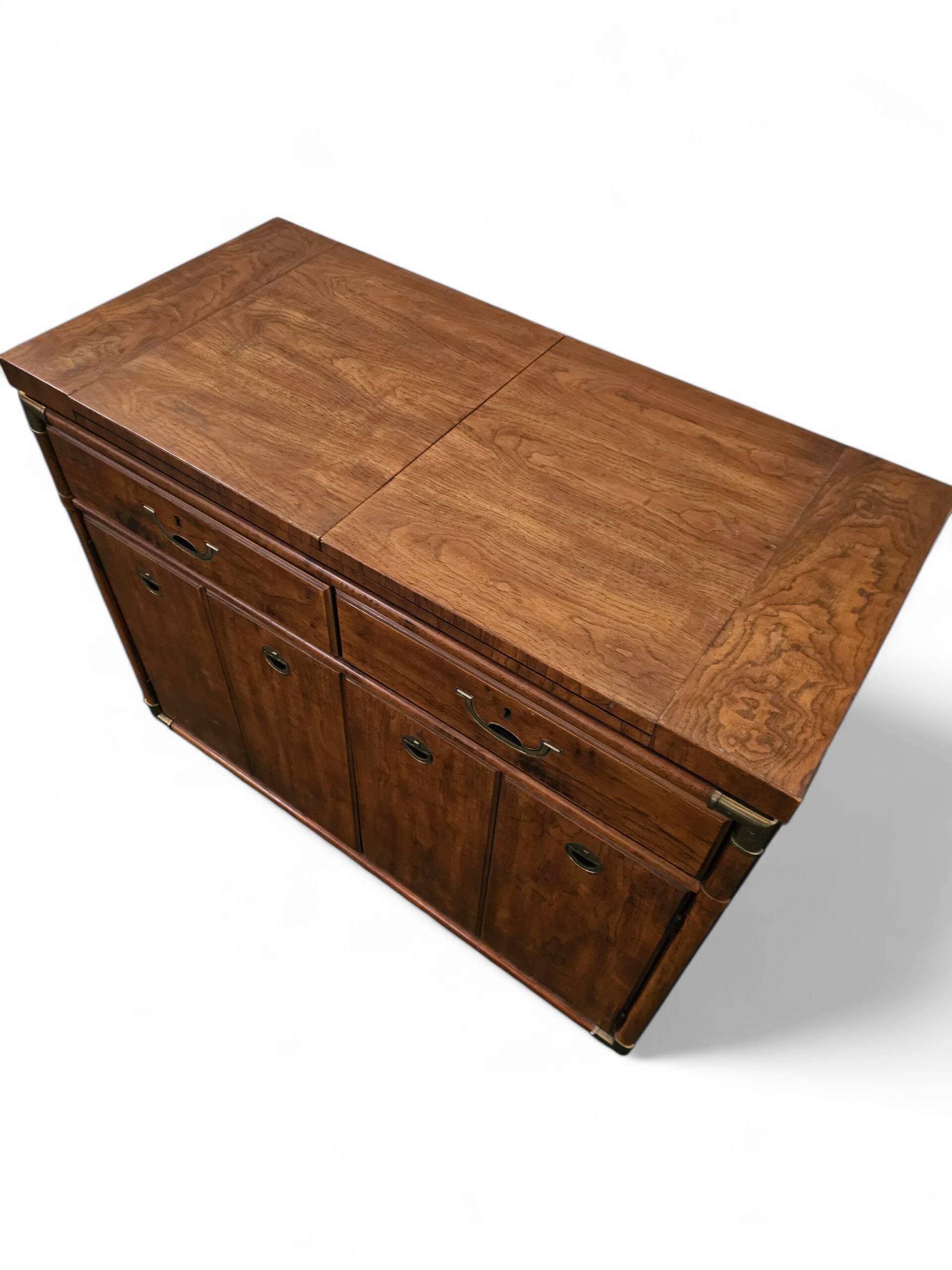 Drexel Heritage Sideboard or Buffet on Rollers /  Vintage Drexel Accolade