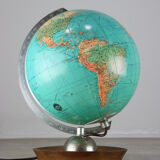 Mid-century Illuminated Glass Globe, 60s