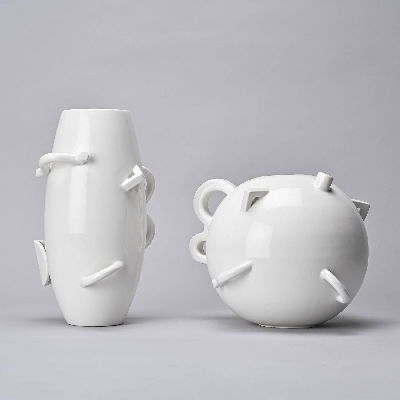 Alessandro Mendini: Ceramic vases for Zabro