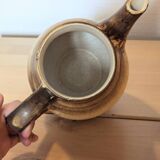 Pichet Longchamp en céramique décorée à la main