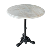 Table bistrot, guéridon en marbre