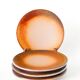 Set of 4 stoneware dessert plates, Design, 1970