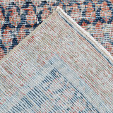 Navy blue persian runner rug, 365x77cm