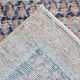 Tapis bleu marine persan, 365x77cm