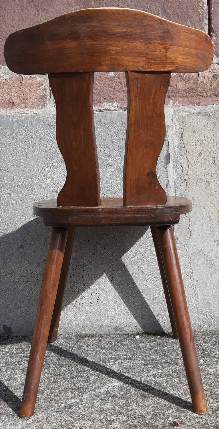 Brutalist bistro chair (1960s)