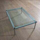 Cassina LC10 Coffee Table By Le Corbusier, Italy 1980s