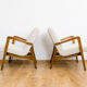 Pair of mid century armchairs