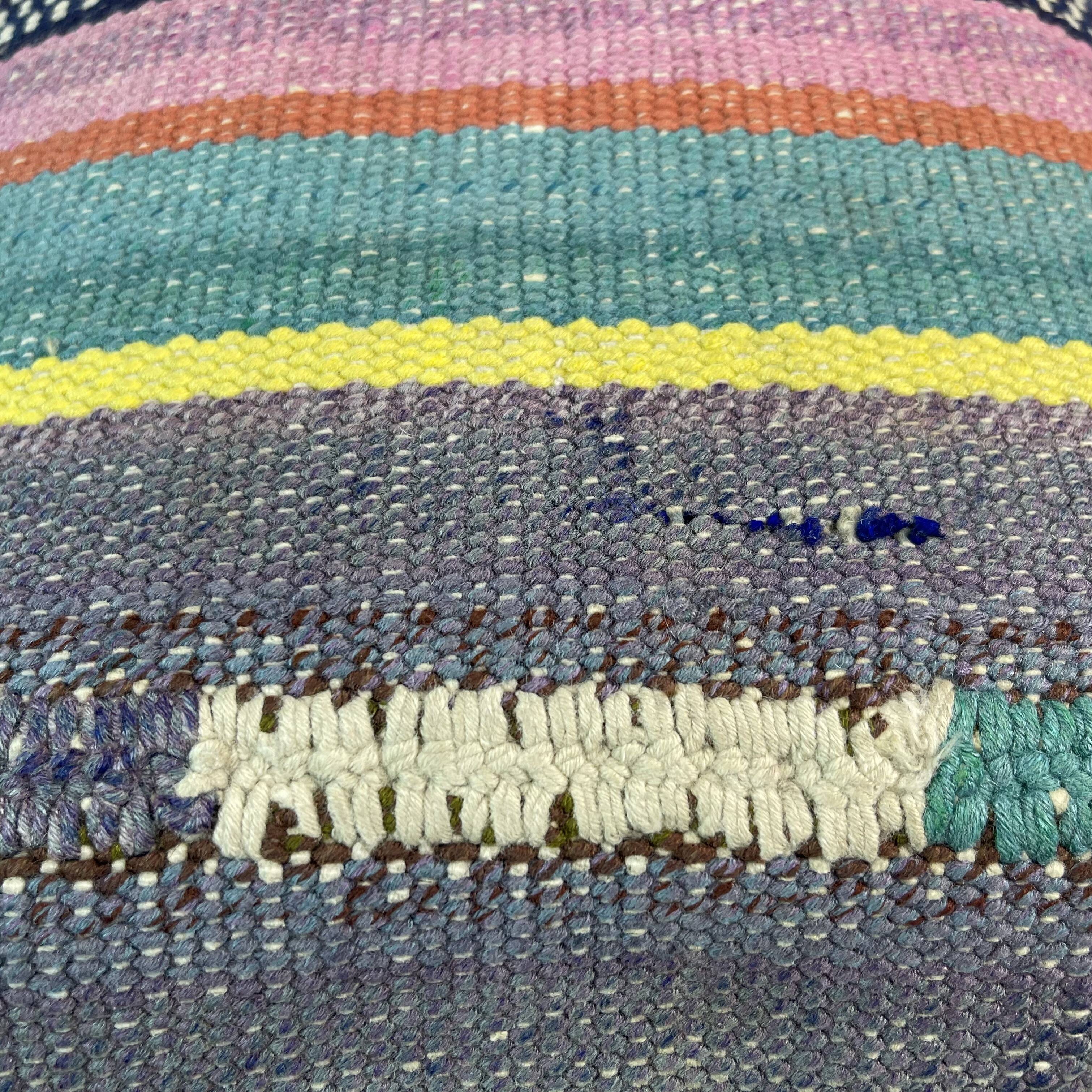 Vintage turkish kilim cushion cover 30x50cm