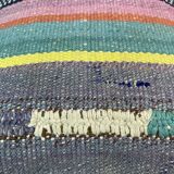 Vintage turkish kilim cushion cover 30x50cm