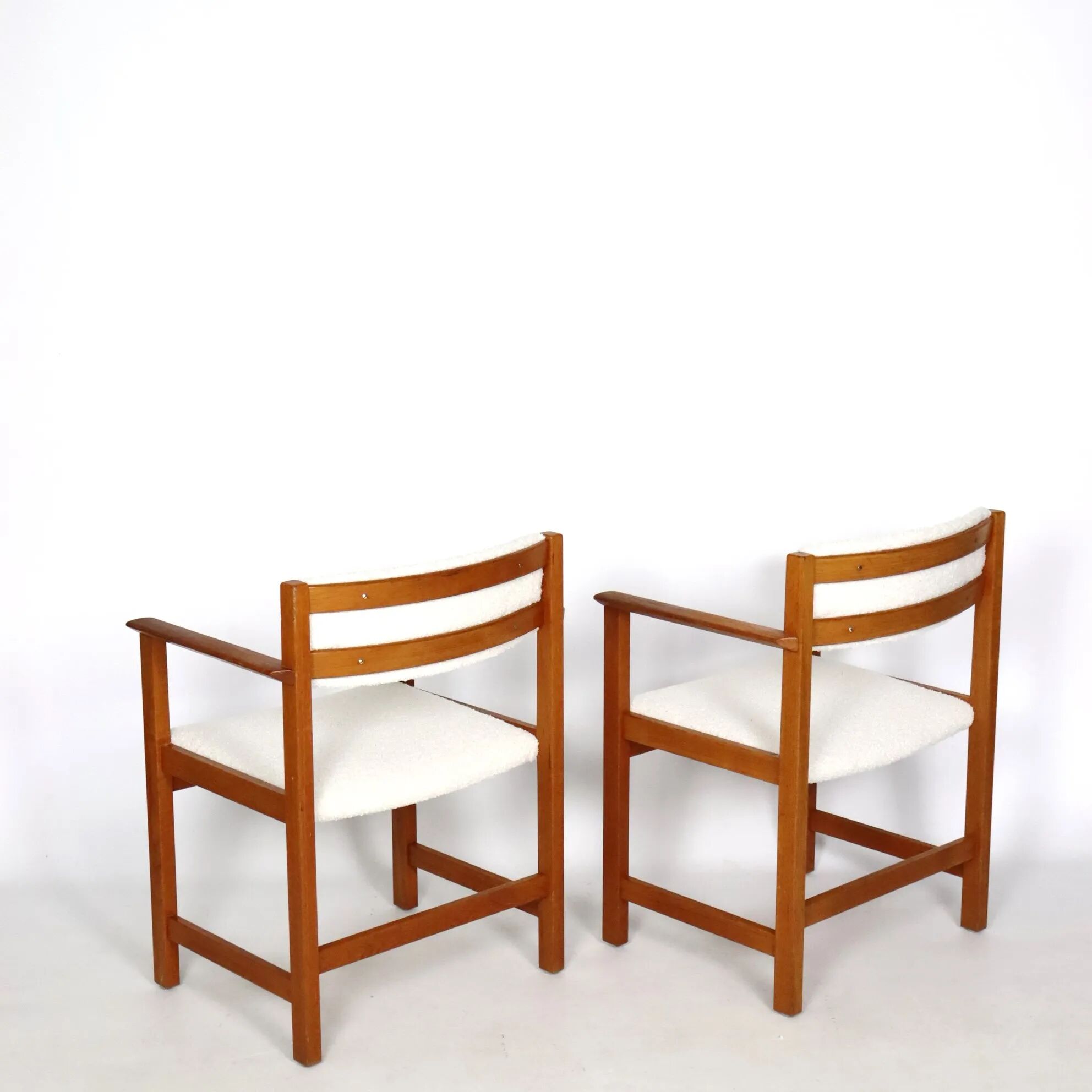 Paire de fauteuils scandinaves années 60