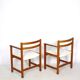 Paire de fauteuils scandinaves années 60