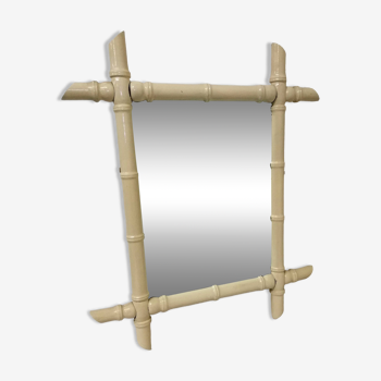 Wooden mirror